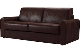 Découvrez nos canapés convertibles (bz, clic clac, d'angles et banquettes lits) pour recevoir à volonté et profitez de prix ikea toute l'année ✅ faites vous facilement livrer. Canape Convertible Express 3 Places En Tissu Marron Matera Canape Convertible Pas Cher