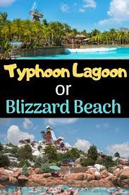 Disney World Waterparks Typhoon Lagoon Or Blizzard Beach Disney World Water Parks Blizzard Beach Disney Water Parks