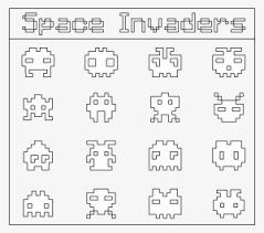 Most of the decompressed files are eps files, and require an image program to view (like. 28 Collection Of Space Invaders Coloring Pages Space Invaders Coloring Pages Transparent Png 1350x1170 Free Download On Nicepng