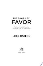 Download The Power Of Favor Pdf Free In 2020 Gods Favor Uplifting Books Power