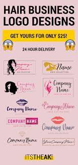 Hair Extension Business Premade Logo Designs Graphic Design Branding Logo Designer Cheap Logos Logo Hair Logo Design Business Hairstyles Hair Business Cards