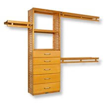 This system provides you with plenty of enclosed storage options while enhancing your space with style and sophistication. John Louis Home Closet Systems You Ll Love In 2021 Wayfair