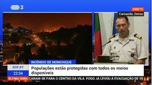 Fonte da proteção civil em faro disse ao dn que o alerta foi. Portugal Algarve Grossfeuer Bedroht Monchique Algarve Fur Entdecker