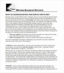 Formal Business Report Example Fresh 16 Sample Business Reports Samples Examples Templates Report Writing Template Report Writing Report Template