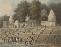 Rare Book Society of India - Preparation for a Suttee, or the Immolation of  a Hindoo Widow - 1826 This is plate 13 from Robert Melville Grindlay's ' Scenery, Costumes and Architecture chiefly