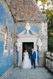 This Stunning Portugal Wedding Takes Place In A Magical Blue Tiled Palace Portugal Wedding Wedding Destination Wedding Venues
