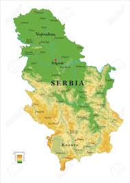 For most of the 20th century, it was a part of yugoslavia. Highly Detailed Physical Map Of The Serbia In Vector Format With All The Relief Forms Regions And Big Cities Royalty Free Cliparts Vectors And Stock Illustration Image 112365440