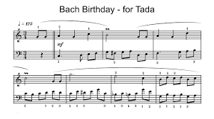 Where do i begin sheet music by love story. Bach Birthday Piano Solo With Free Sheet Music Youtube