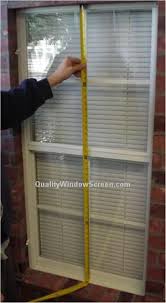 Begin by placing your measuring tape on the left side and stretch the tape completely to the far outside of the metal track on the right. Redbeacon Experts Home Window Repair Diy Screen Door Diy Home Improvement