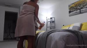 Atqofficial Sexy Asian Babe Reveals Hot Big Booty And Tits After Applying  Cream On her Onlyfans