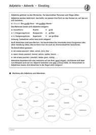 Da sich die beiden formen im deutschen nicht unterscheiden, fällt uns dieses thema häufig nicht so leicht. Sekundarstufe Unterrichtsmaterial Deutsch Grammatik Adjektiv Und Adverb Last Minute Vorbereitung