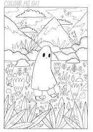 Aka some words might not be the right color (image). Indie Kid Aesthetic Coloring Pages Coloring And Drawing