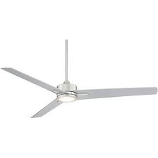 Black white abs fan blade remote control pure copper wire ac motor indoor and outdoor use low power ceiling fan for modern decoration. 60 Casa Vieja Modern Indoor Ceiling Fan With Light Led Dimmable Remote Brushed Nickel Silver Blades Living Room Kitchen Bedroom Family Target
