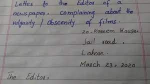 A letter to the editor (sometimes abbreviated lte) is a letter sent to a publication about issues of concern from its readers. Letter To The Editor Of Films They Provide A Forum To The Readers Anggri S News