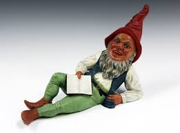 1940s Heissner No 929 38cm Long Gartenzwerg Gnome Zwerg