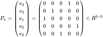 Unter einer permutation (von lateinisch permutare ‚vertauschen') versteht man in der kombinatorik eine anordnung von objekten in einer bestimmten reihenfolge.je nachdem, ob manche objekte mehrfach auftreten dürfen oder nicht, spricht man von einer permutation mit wiederholung oder einer permutation ohne wiederholung. Permutationsmatrix Wikipedia