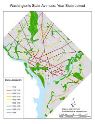 Washington, d.c., capital of the united states, coextensive with the district of columbia, located on the northern shore of the potomac river. Which Dc State Named Avenues Are Most Like The Actual States Greater Greater Washington