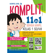 Embed buku sd kelas 1 tematik 1 diriku into your website. Buku Komplit 11 In 1 Semua Mapel Kelas 1 Sd Mi Kompas Ilmu Shopee Indonesia