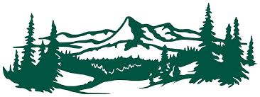 Paper This And That Mountain Range Svg Silhouette Stencil Mountain Svg Svg