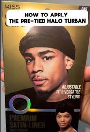 Turban for Men Vintage Twist Head Wraps Durag Satin Lined Halo Turban for  Women Modal and Satin Turban Scarf Tie