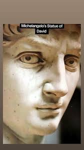 Michelangelo's Statue of David begun in 1501 and completed in 1504, is...