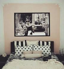 Bedroom Queen Size Bed Audrey Hepburn Ikea Fur Candles Wall Frames Audrey Hepburn Decor Audrey Hepburn Room Audrey Hepburn Bedroom
