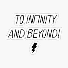 Beyond infinity font | dafont.com english français español deutsch italiano português. To Infinity And Beyond Gifts Merchandise Redbubble