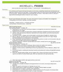 Customize, download and print your marketing manager resume so you can feel confident. Field Marketing Manager Resume Example Manager Resumes Livecareer