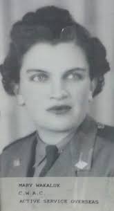 My grandma, Natalie Schaeffer (nee Beruk). Canadian Women's Army Corps,  WWII.