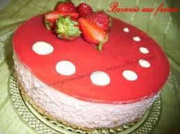 Bavarois Aux Fraises A L Agar Agar Aux Mille Et Un Delices Bavarois Fraise Bavarois Gateau Mousse