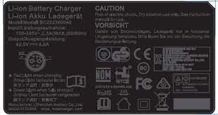 lithium battery charging label manufacturees print lithium battery stickers