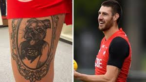 Shai bolton's contender for mark of the season. Afl 2021 Sydney Swans News Sam Naismith Tattoo Instagram Daily Telegraph