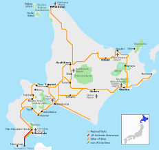 Hokkaido is japan's most northerly prefecture and the second biggest of its four main islands. Jungle Maps Map Of Japan Hokkaido