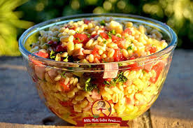Salade De Ble Jambon Fromage Salade De Ble Recette Salade Ete Recettes De Cuisine