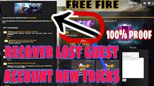 How to recover free fire lost guest account 2021 free fire lost guest id recovery free fire 2021. How To Recover Lost Guest Account In Free Fire 100 Live Proof Youtube