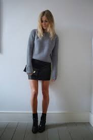 Howtowearleatherskirts5 Chique Outfit Fashion Inspo Kleding