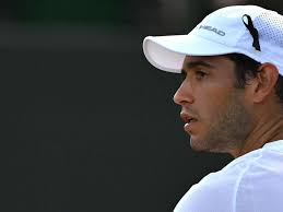 Nuno Borges, Portugal's top player, wears ribbon for Jota at Wimbledon