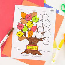 Home > plants and flowers > free printable tree coloring pages for kids. Thankful Tree Coloring Page Free Printable Fun365