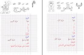 كراسة تحسين الخط للاطفال بالصور والاشكال بملف Pdf Islam For Kids Learning Arabic Education Center