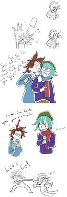 Joe Tazuna Sou Hiyori Shin Tsukimi Yttd Anime Child Turn Ons Danganronpa