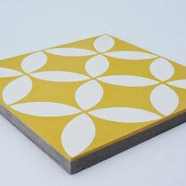 Consists of both wall only and flooring grade tiles for interiors , as well as exterior only tiles. Modern Yellow Floor Wall Tile Allmodern