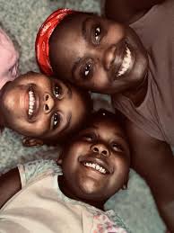 My grand daughters. C. C. Sis and chew chew 🥰😘‼️💕💘