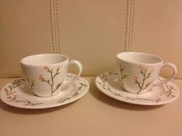 Porselen Boyama Kahve Fincani Fincan Kahve