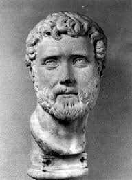 Retratos de los emperadores Vitelio y Antonino Pío