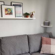 Got A Wifi Speaker But No Suitable Shelf To Display It You Ll Love Ian S Solution A Discreet Corner Shelf Hacked From Th Shelves Speaker Shelves Home Decor