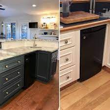 Use your kitchen cabinet tops as a space to stash things you have no room for elsewhere, like picnic baskets add brick (or fake it with brick wallpaper!) above your cabinets for a cool, industrial effect. Cabinet Coaters Kitchen Cabinet Refinishing Midland Ontario Newsfeed