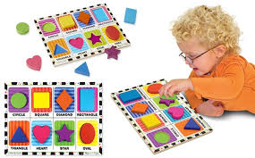 Melissa and doug chunky puzzle shapes. Melissa Doug Shapes Wooden Chunky Puzzle Just 9 At Walmart Com Reg 20 Free Stuff Finder