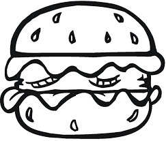 There are layers of inspiration to play with, each with a different color, texture, and depth. Online Coloring Pages Food Coloring Hamburger The Food