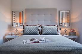A night out to a jazz or blues club, or his favorite restaurant. Silver Grey Bedroom Ideas And Photos Houzz