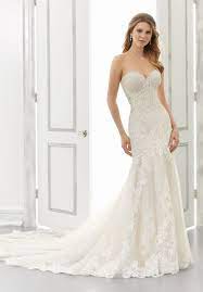 It takes the form of the wearer's body. Mermaid And Fit To Flare Wedding Dresses Morilee